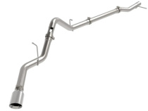 GM Pick-up 2023-2024 L6-3.0L (td) LZ0 Large Bore-HD 3 IN 409 SS Cat-Back Sportavgassystem aFe Power - Polerade Utblås